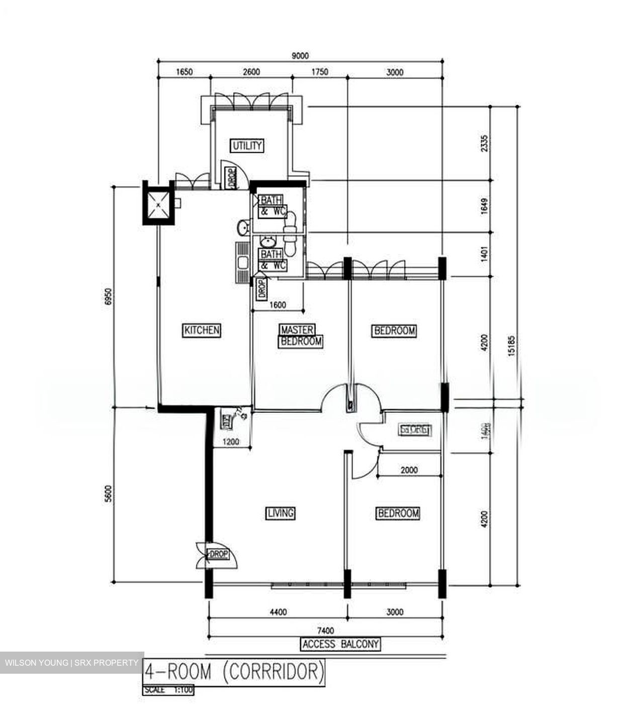 Blk 131 Yio Chu Kang Ville (Ang Mo Kio), HDB 4 Rooms #600959201